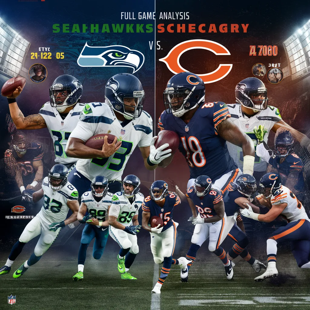 seahawks vs chicago bears match player stats